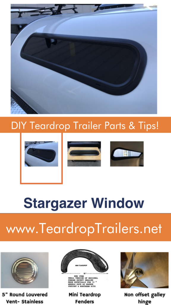 diy teardrop trailer parts