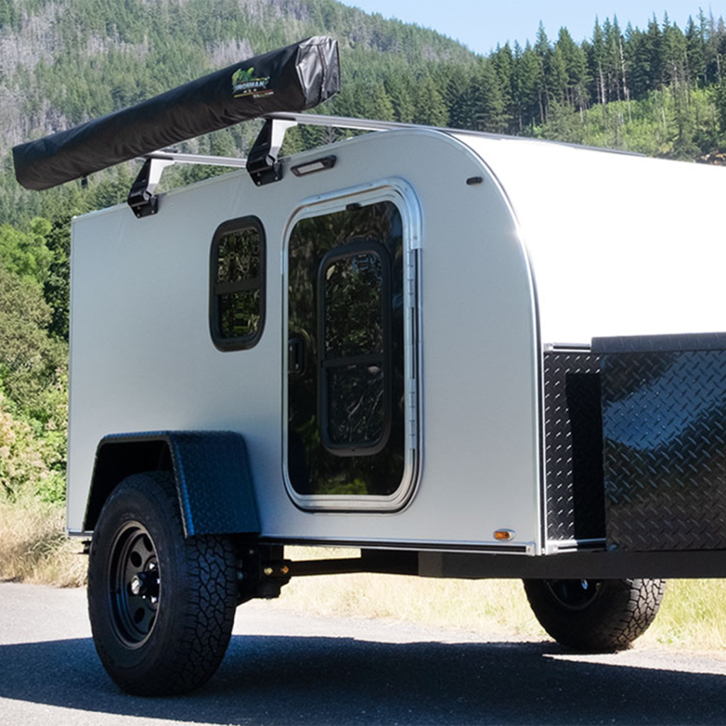 offroad squaredrop camping trailer