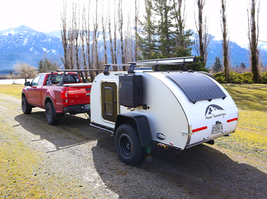 offroad teardrop camping trailer
